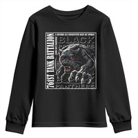 Black Panther Party Youth Sweatshirt 761st Tank Battalion Black History