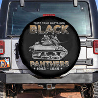 761st Tank Battalion Tribute Black Panther Party History Spare Tire Cover