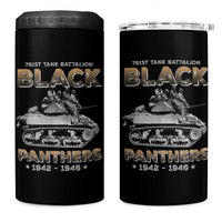 761st Tank Battalion Tribute Black Panther Party History 4 in 1 Can Cooler Tumbler