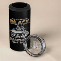 761st Tank Battalion Tribute Black Panther Party History 4 in 1 Can Cooler Tumbler