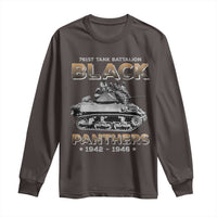 761st Tank Battalion Tribute Black Panther Party History Long Sleeve Shirt