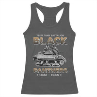 761st Tank Battalion Tribute Black Panther Party History Racerback Tank Top