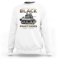 761st Tank Battalion Tribute Black Panther Party History Sweatshirt