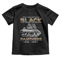 761st Tank Battalion Tribute Black Panther Party History Toddler T Shirt