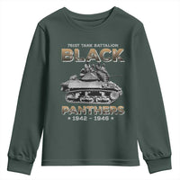 761st Tank Battalion Tribute Black Panther Party History Youth Sweatshirt