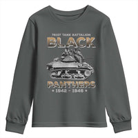 761st Tank Battalion Tribute Black Panther Party History Youth Sweatshirt