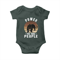 Black Panther Party Baby Onesie Power To The People Black History