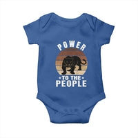 Black Panther Party Baby Onesie Power To The People Black History