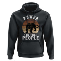 Black Panther Party Hoodie Power To The People Black History