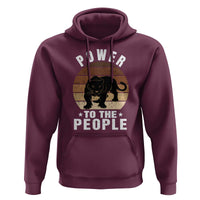Black Panther Party Hoodie Power To The People Black History