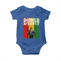 Black Panther Party Huey P. Newton Baby Onesie Power To The People Black History