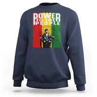 Black Panther Party Huey P. Newton Sweatshirt Power To The People Black History