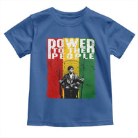Black Panther Party Huey P. Newton Toddler T Shirt Power To The People Black History