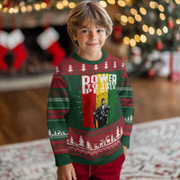 Black Panther Party Huey P. Newton Ugly Christmas Sweater Power To The People Black History