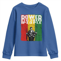 Black Panther Party Huey P. Newton Youth Sweatshirt Power To The People Black History