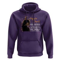 Angela Davis Hoodie I Am Changing The Things I Cannot Accept Black Panther Party History