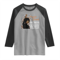 Angela Davis Raglan Shirt I Am Changing The Things I Cannot Accept Black Panther Party History
