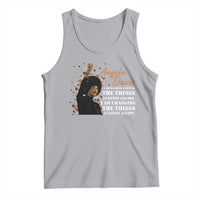 Angela Davis Tank Top I Am Changing The Things I Cannot Accept Black Panther Party History