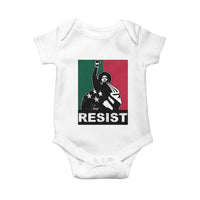 Resist Angela Davis Baby Onesie Black Panther Party History Civil Rights