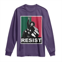 Resist Angela Davis Long Sleeve Shirt Black Panther Party History Civil Rights