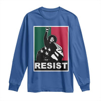 Resist Angela Davis Long Sleeve Shirt Black Panther Party History Civil Rights