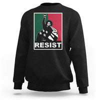 Resist Angela Davis Sweatshirt Black Panther Party History Civil Rights