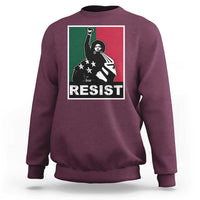Resist Angela Davis Sweatshirt Black Panther Party History Civil Rights