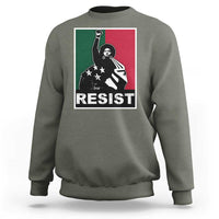 Resist Angela Davis Sweatshirt Black Panther Party History Civil Rights