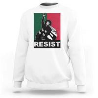 Resist Angela Davis Sweatshirt Black Panther Party History Civil Rights