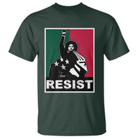 Resist Angela Davis T Shirt Black Panther Party History Civil Rights