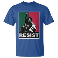 Resist Angela Davis T Shirt Black Panther Party History Civil Rights