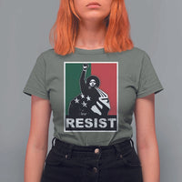 Resist Angela Davis T Shirt For Women Black Panther Party History Civil Rights