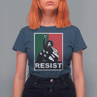 Resist Angela Davis T Shirt For Women Black Panther Party History Civil Rights