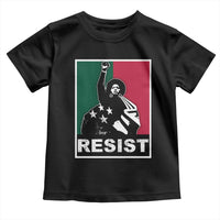 Resist Angela Davis Toddler T Shirt Black Panther Party History Civil Rights