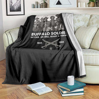 Buffalo Soldiers Throw Blanket We Can We Will Ready Forward Black History - Wonder Print Shop