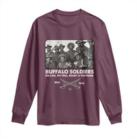 Buffalo Soldiers Long Sleeve Shirt We Can We Will Ready Forward Black History