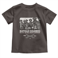 Buffalo Soldiers Toddler T Shirt We Can We Will Ready Forward Black History