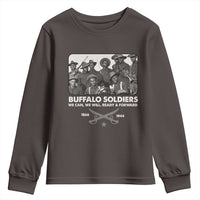 Buffalo Soldiers Youth Sweatshirt We Can We Will Ready Forward Black History