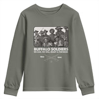 Buffalo Soldiers Youth Sweatshirt We Can We Will Ready Forward Black History