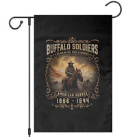 Buffalo Soldiers Garden Flag American Heros Cavalry Black History - Wonder Print Shop