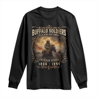 Buffalo Soldiers Long Sleeve Shirt American Heros Cavalry Black History