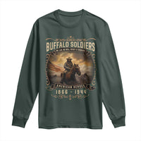Buffalo Soldiers Long Sleeve Shirt American Heros Cavalry Black History