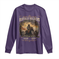 Buffalo Soldiers Long Sleeve Shirt American Heros Cavalry Black History