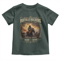 Buffalo Soldiers Toddler T Shirt American Heros Cavalry Black History
