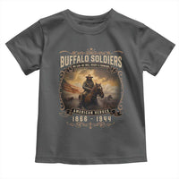 Buffalo Soldiers Toddler T Shirt American Heros Cavalry Black History
