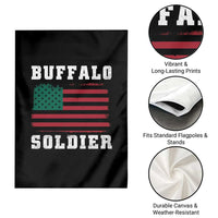 Buffalo Soldiers Garden Flag African American Cavalry Black History - Wonder Print Shop