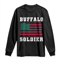 Buffalo Soldiers Long Sleeve Shirt African American Cavalry Black History