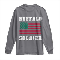 Buffalo Soldiers Long Sleeve Shirt African American Cavalry Black History