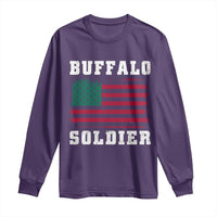 Buffalo Soldiers Long Sleeve Shirt African American Cavalry Black History