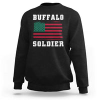 Buffalo Soldiers Sweatshirt African American Cavalry Black History